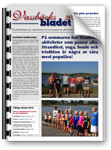 Vassbäcksbladet 2014